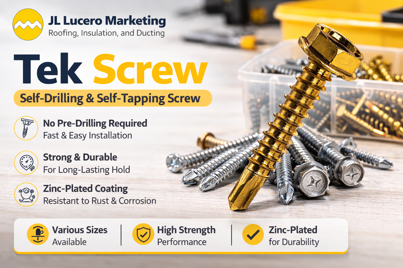 Tek screw